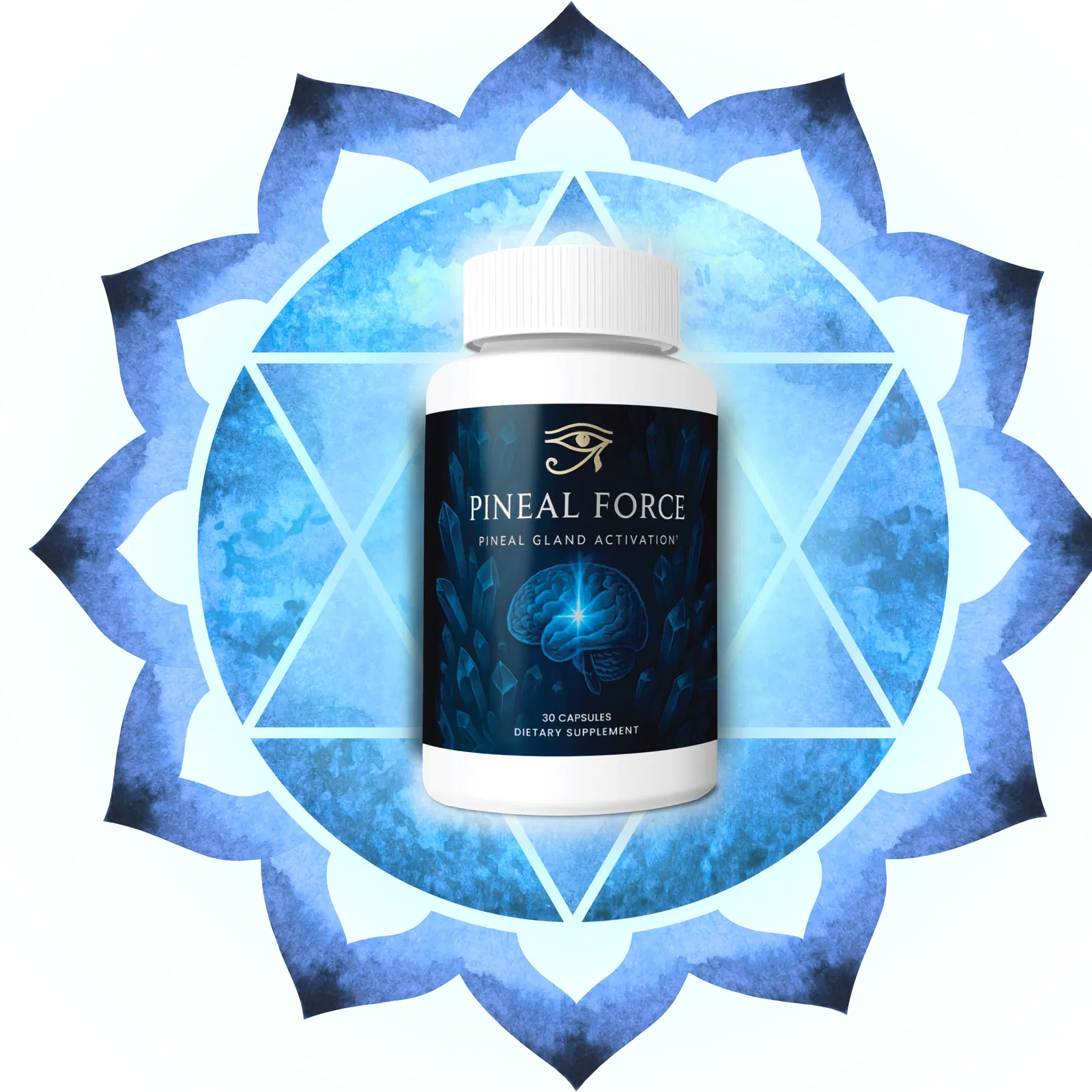 Pineal Force Vision Support Supplement Bottle